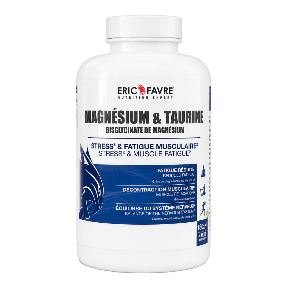 Magnésium Bisglycinate, Taurine & B6