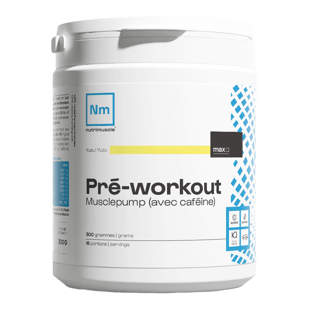 Pré-workout Musclepump avec caféine