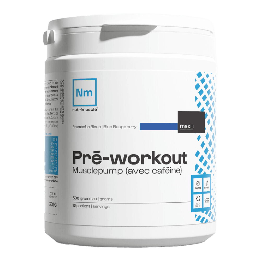 Pré-workout Musclepump avec caféine