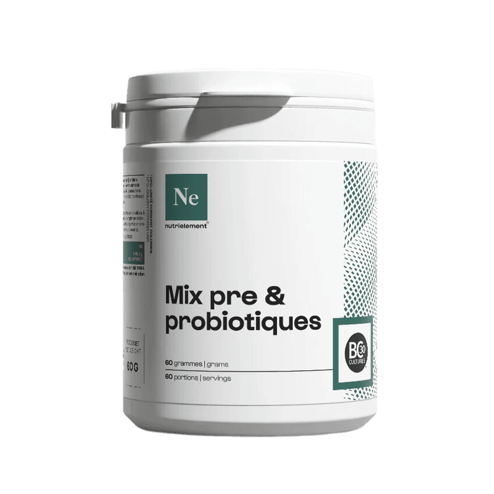 MIX PRE-BIOTIQUES ET PROBIOTIQUES