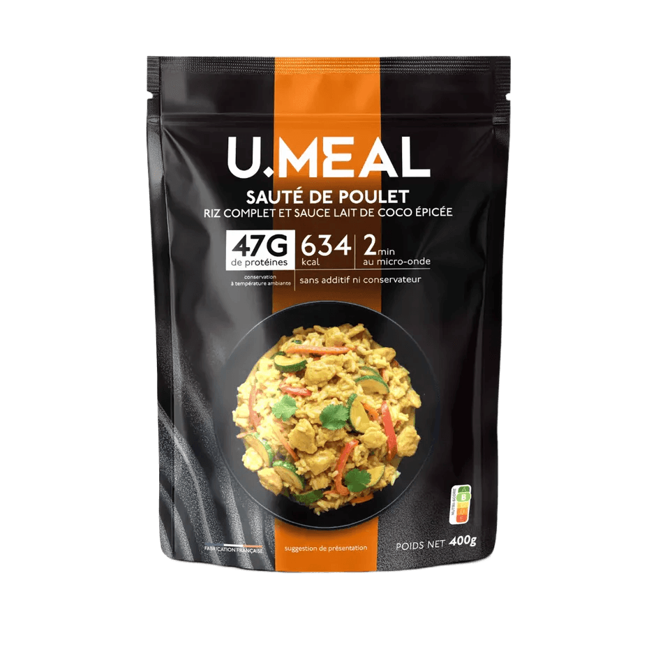 Sauté de poulet thaï protéiné